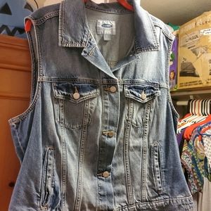 Old Navy denim vest